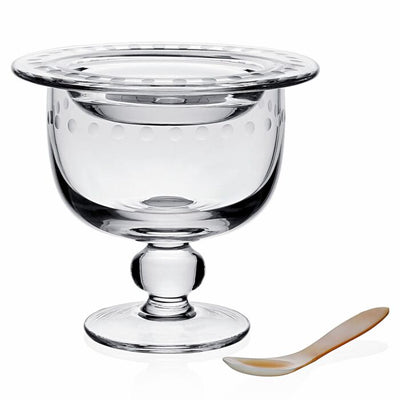WILLIAM YEOWARD CAVIAR SERVER FOR 2 WITH SPOON KATERINA (Available in 2 Sizes)