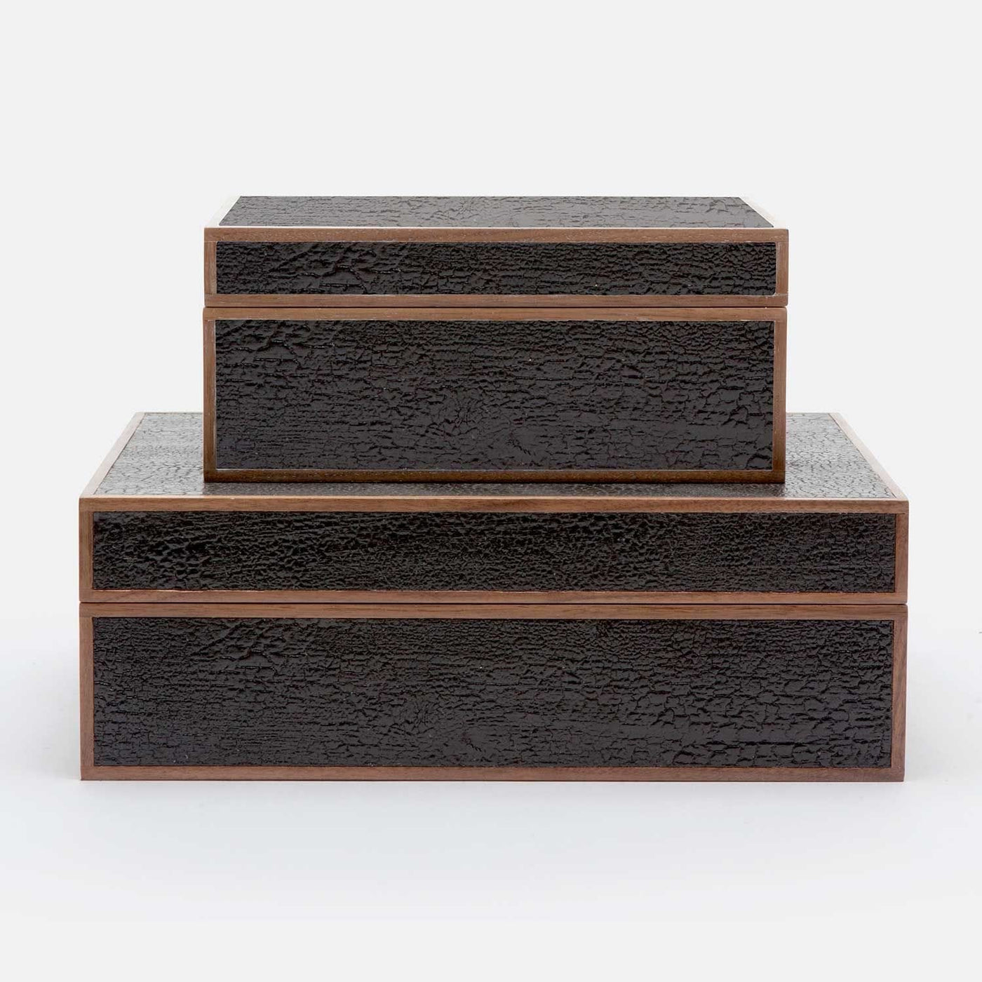 BOX BLACK BURNT WOOD (Available in 2 Sizes)