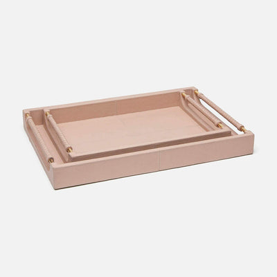 TRAY LEATHER DUSTY ROSE (Available in 2 Sizes)