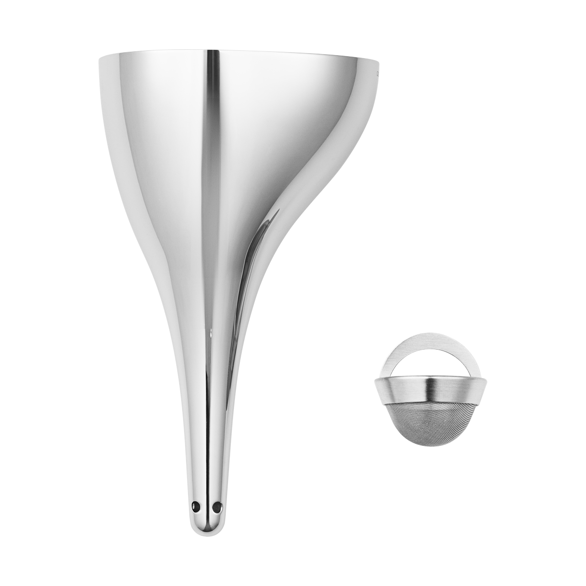 GEORG JENSEN AERATING FUNNEL WITH FILTER SKY