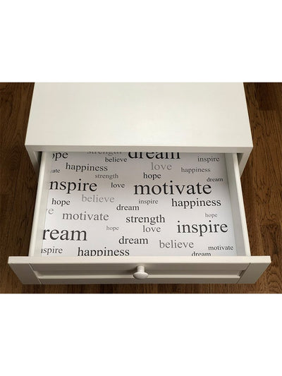 DRAWER LINERS SCENTED POSITIVE THOUGHTS