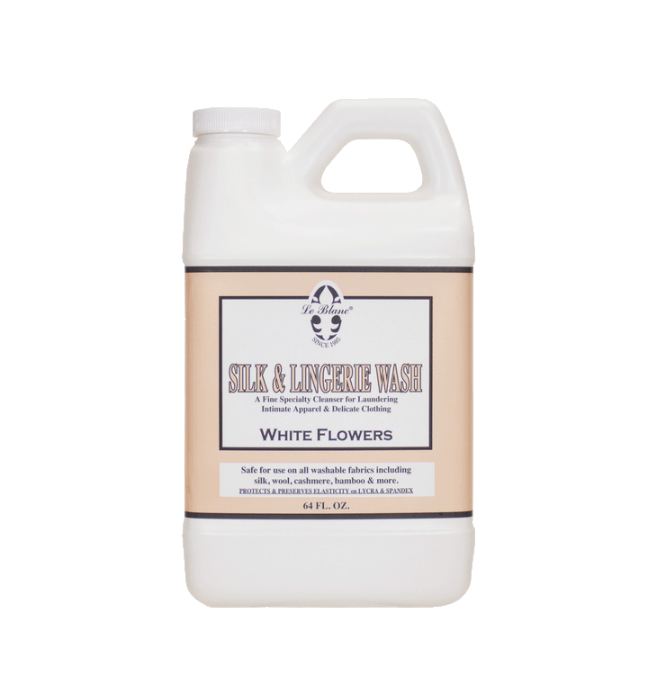 SILK & LINGERIE WASH WHITE FLOWERS 64OZ