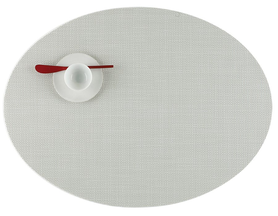 CHILEWICH PLACEMAT MINI BASKETWEAVE OVAL
