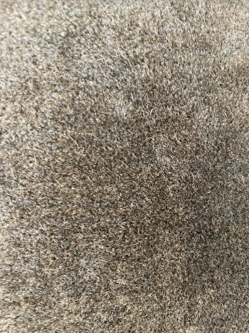 CHAIR SWIVEL LEATHER & MOHAIR CUSH #58593