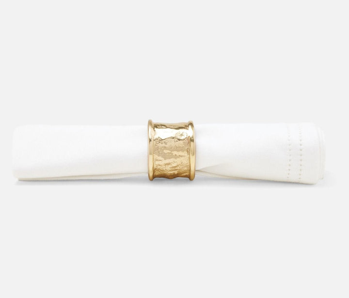 NAPKIN RING GOLD BRASS #54648