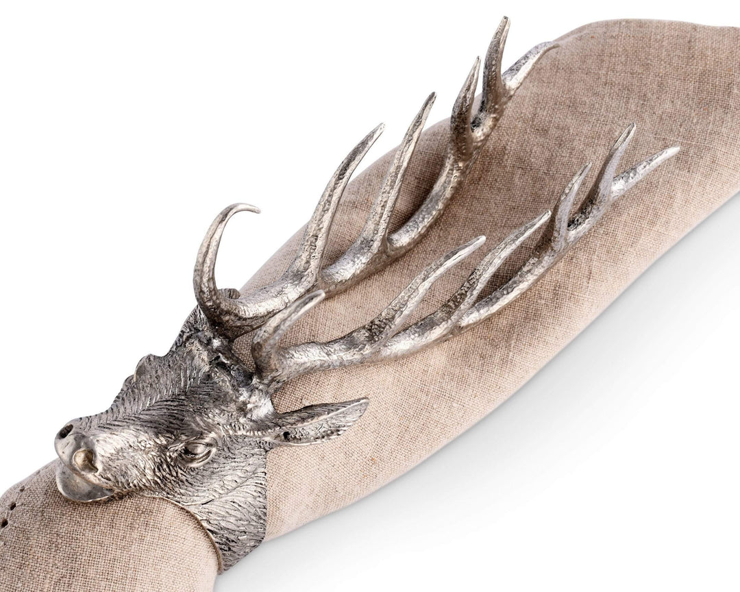 NAPKIN RING ELK HEAD