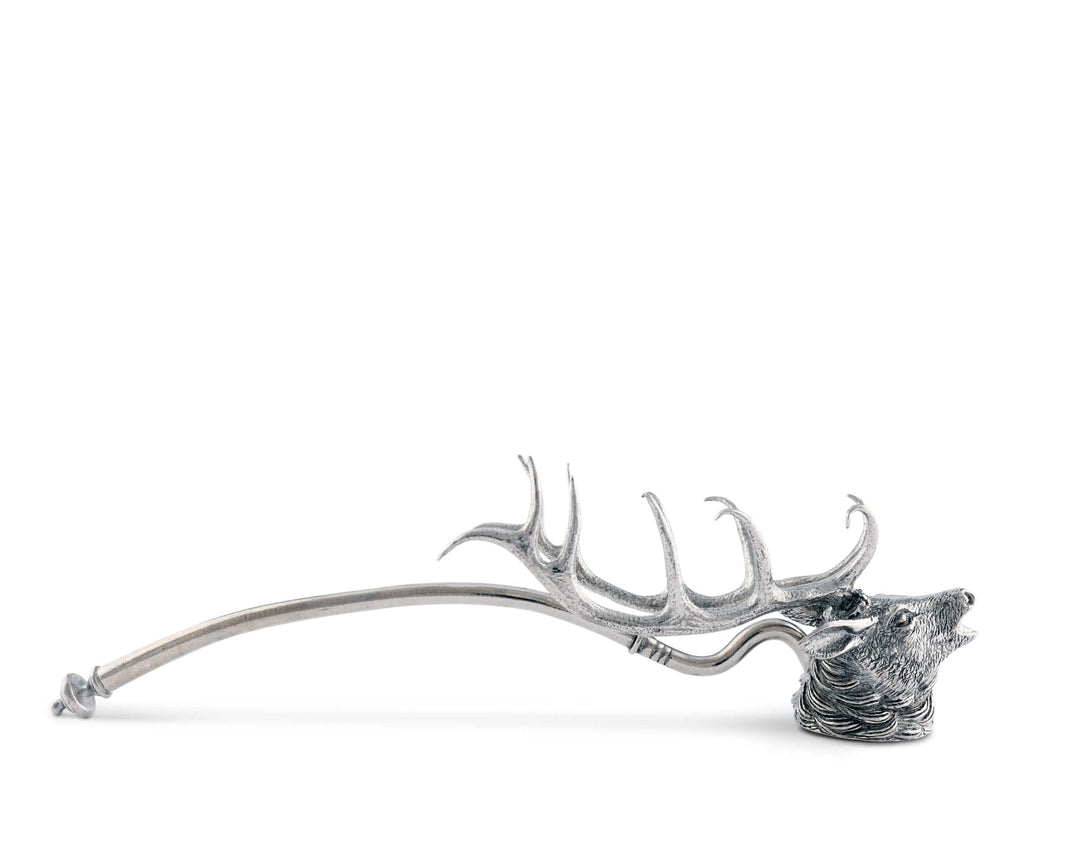 CANDLE SNUFFER PEWTER ELK