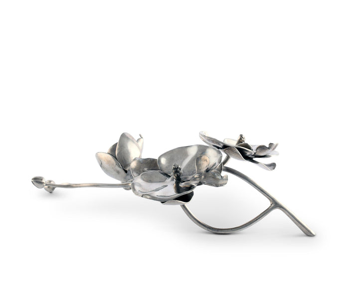 NAPKIN RING ORCHID PEWTER
