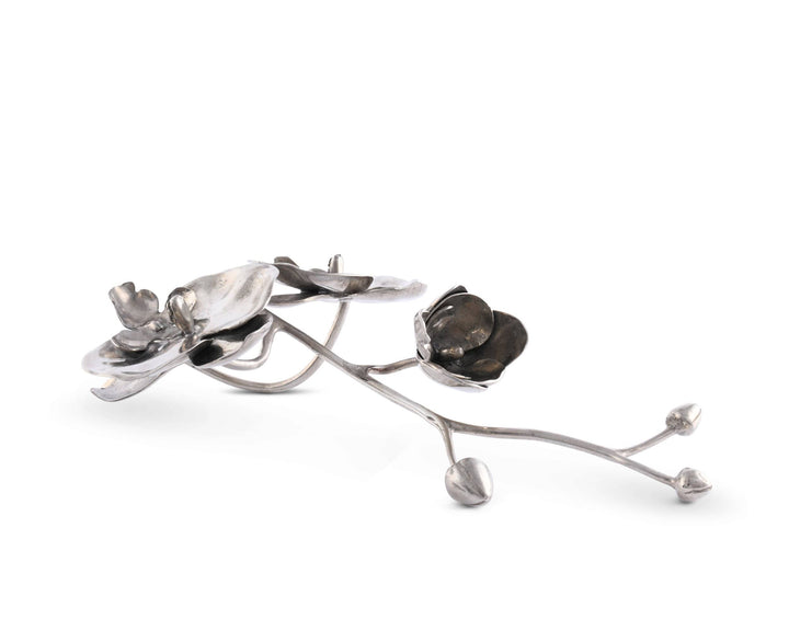 NAPKIN RING ORCHID PEWTER