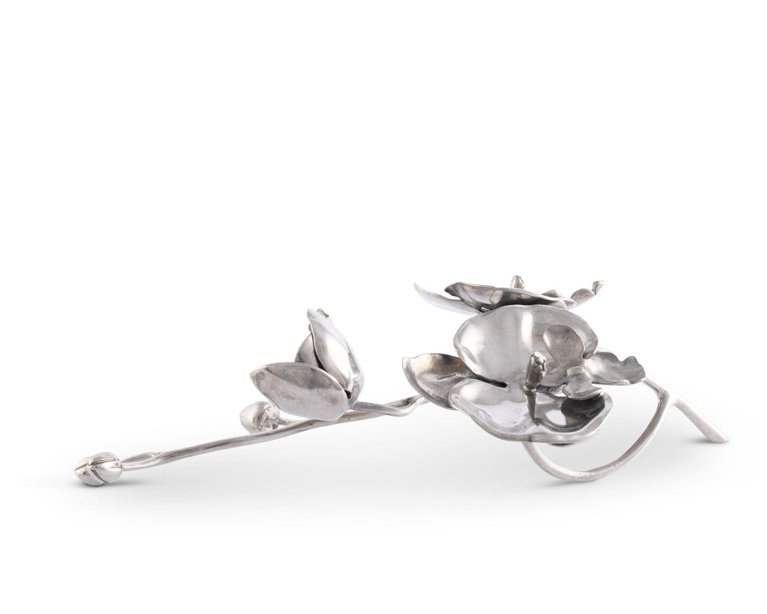 NAPKIN RING ORCHID PEWTER