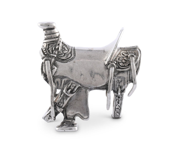 NAPKIN RING PEWTER COWBOY SADDLE