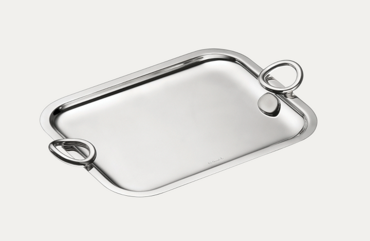 TRAY SILVER-PLATED VERTIGO LARGE