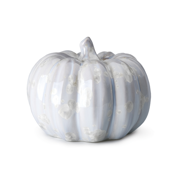SIMON PEARCE CRYSTALLINE PUMPKIN - CANDENT (Available in 2 Sizes)